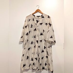 Gudrun sjöden long tunic/ blouse/ cover up